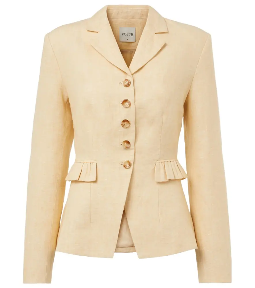 Posse Matilda linen jacket | Image 1 Posse Matilda linen jacket | Image 1