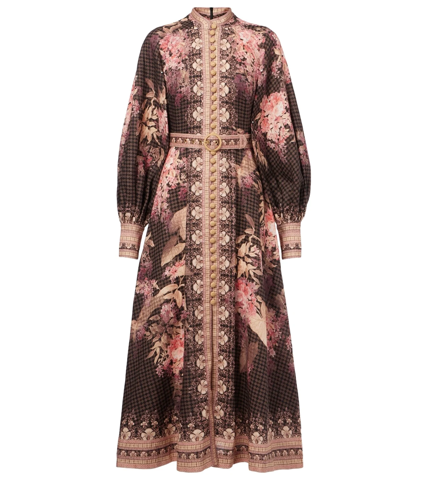 Illuminate floral linen midi dress Illuminate floral linen midi dress