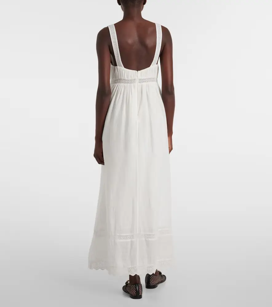 Posse Grace lace-trimmed maxi dress | Thumbnail 2