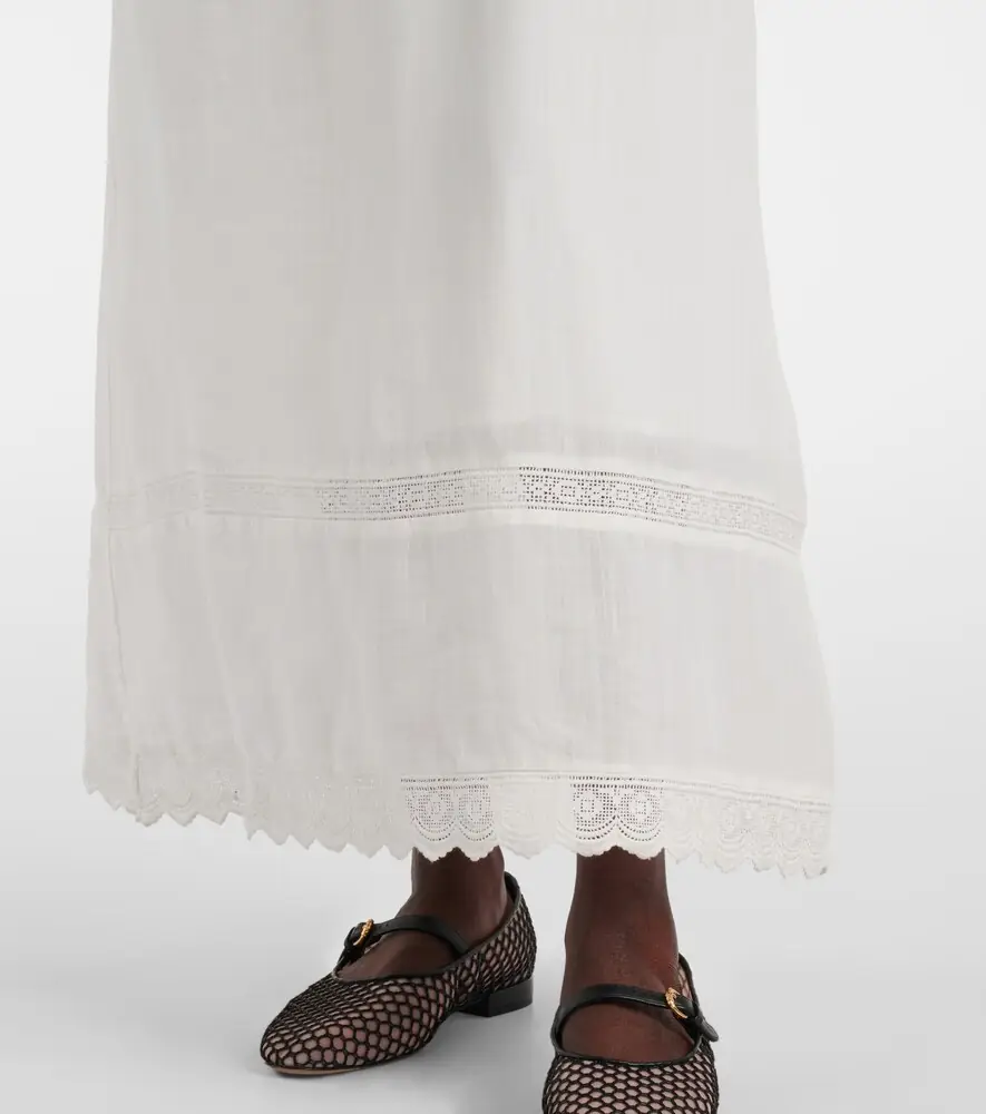 Posse Grace lace-trimmed maxi dress | Thumbnail 3