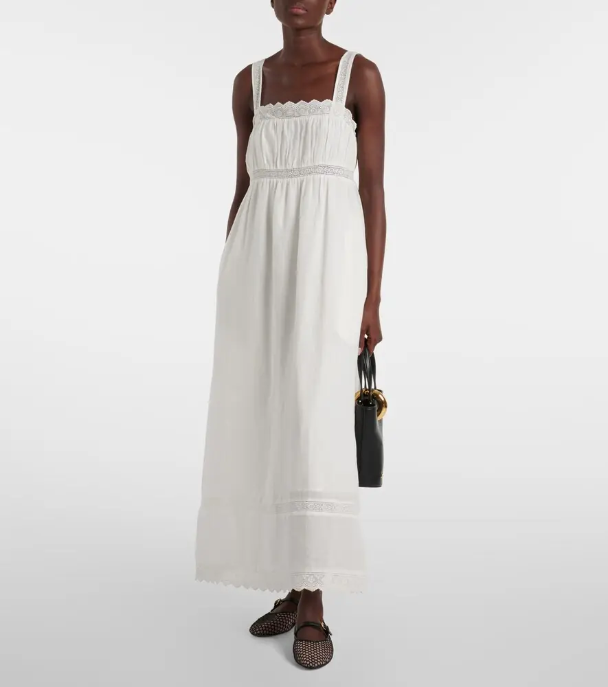 Posse Grace lace-trimmed maxi dress | Thumbnail 5
