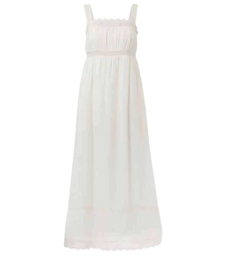 Posse Grace lace-trimmed maxi dress