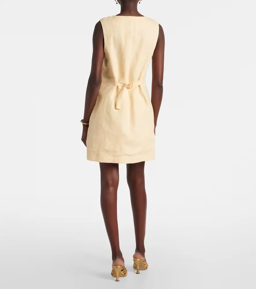 Posse Emma linen minidress | Thumbnail 4