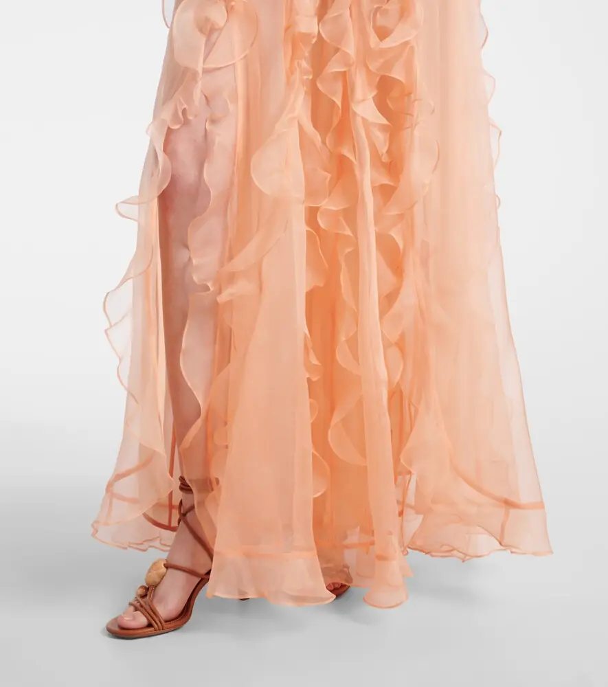 Zimmermann Balance ruffled silk organza maxi dress | Thumbnail 4