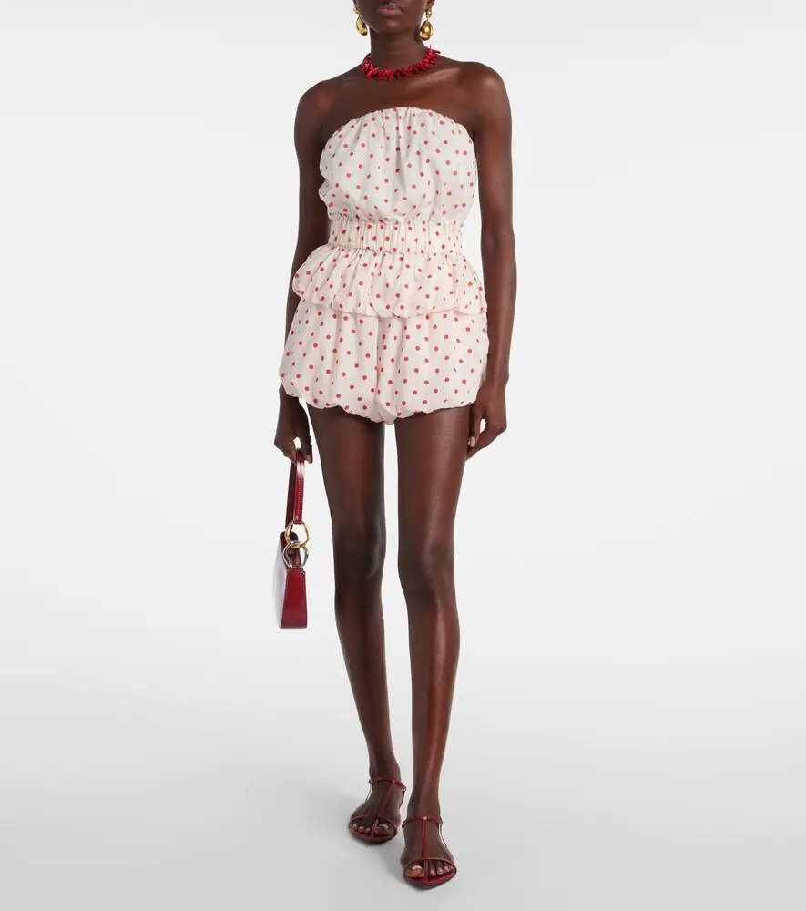 Posse Aurelia polka-dot shorts | Thumbnail 4