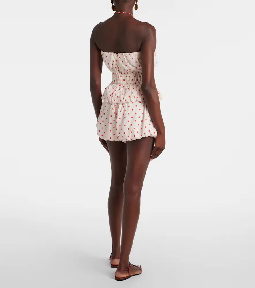 Posse Aurelia polka-dot linen top | Thumbnail 5