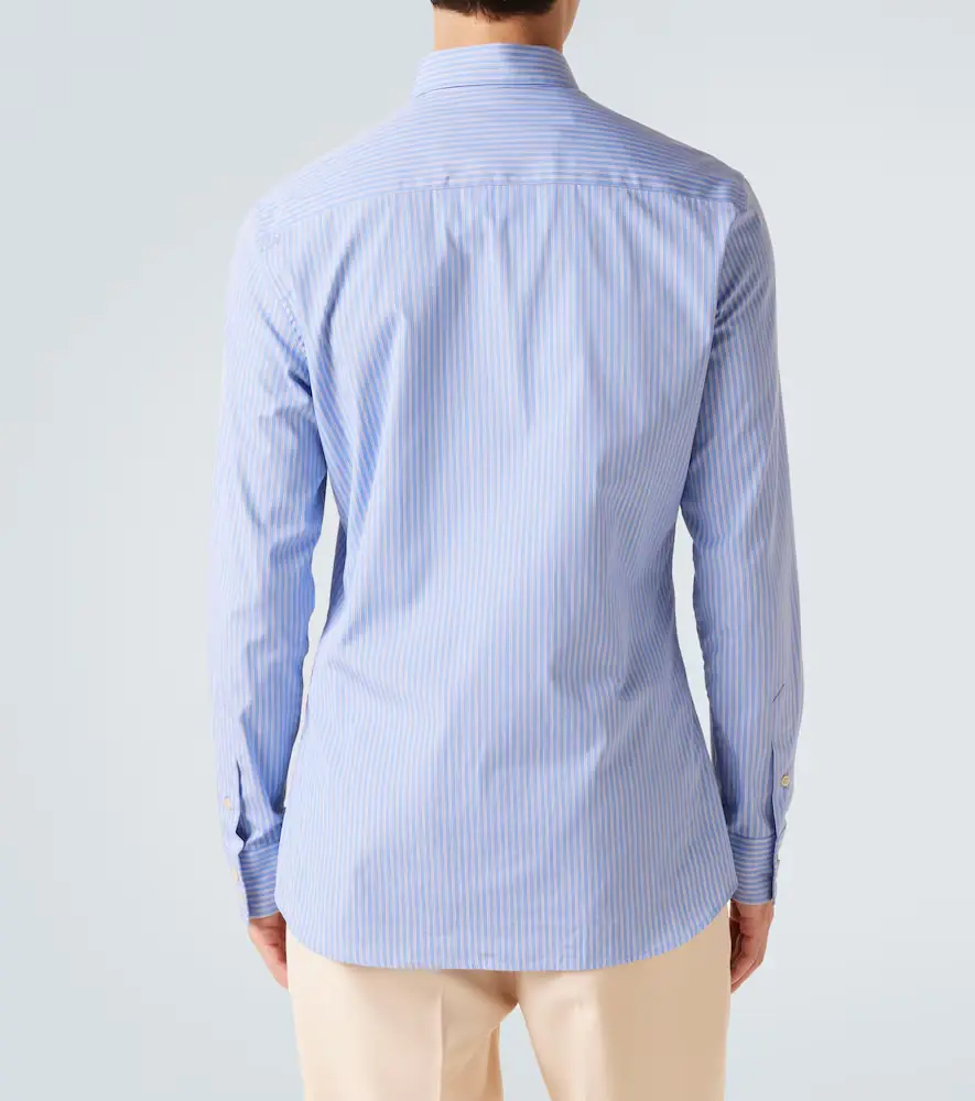 Valentino Garavani Striped cotton shirt | Thumbnail 4 Valentino Garavani Striped cotton shirt | Thumbnail 4