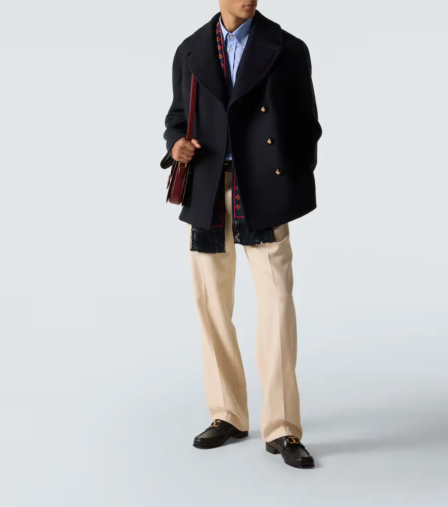 Valentino Garavani Double-breasted virgin wool jacket | Thumbnail 5 Valentino Garavani Double-breasted virgin wool jacket | Thumbnail 5