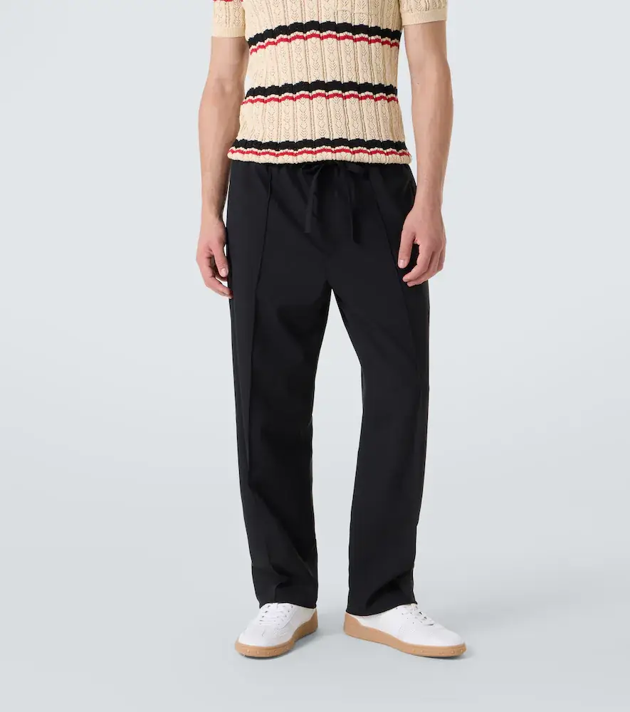 Valentino Garavani Virgin wool straight pants | Thumbnail 4 Valentino Garavani Virgin wool straight pants | Thumbnail 4