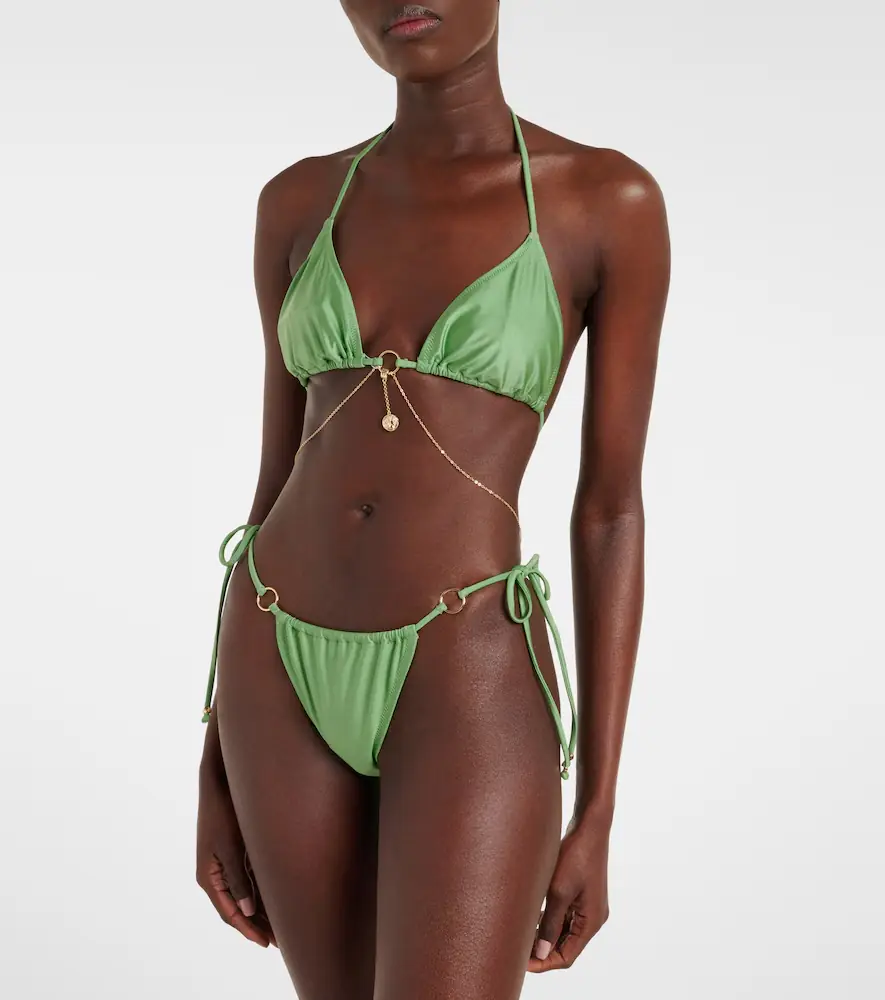 Bananhot Chain triangle bikini top | Thumbnail 2