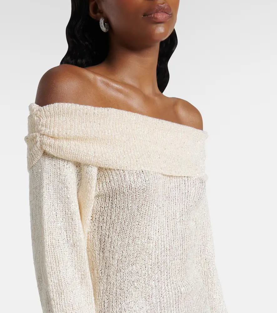 Bananhot Rory sequined knitted minidress | Thumbnail 4