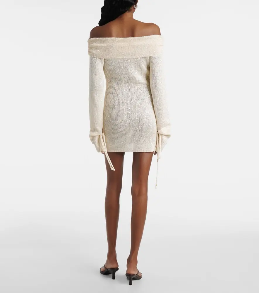 Bananhot Rory sequined knitted minidress | Thumbnail 5