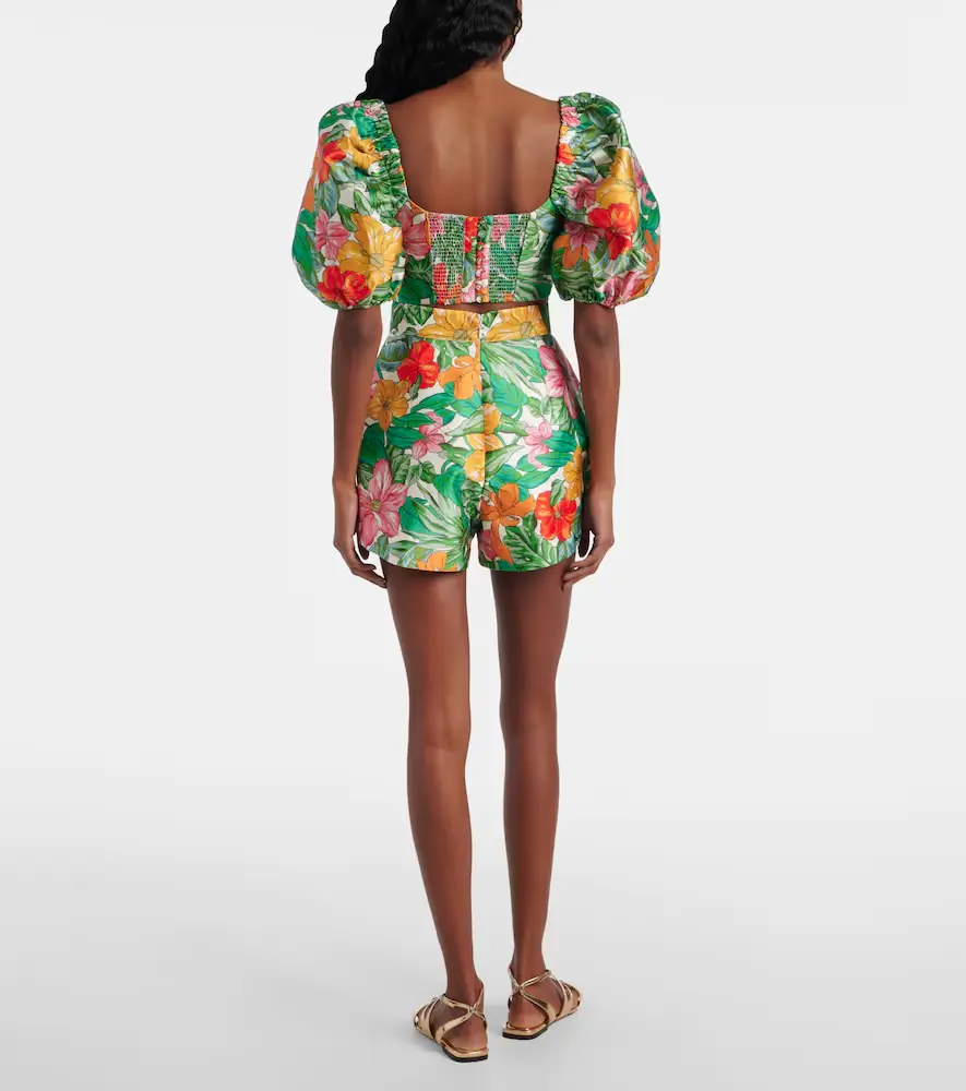 ALÉMAIS Alémais Amelia printed top | Thumbnail 3
