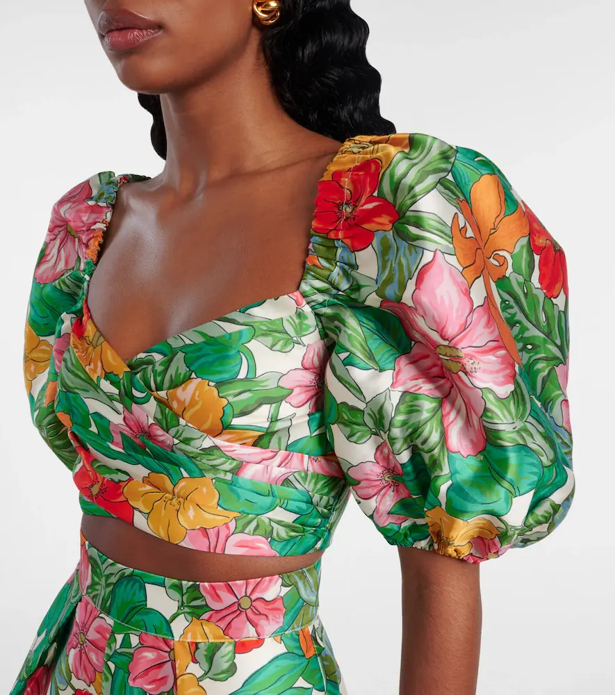 ALÉMAIS Alémais Amelia printed top | Thumbnail 4
