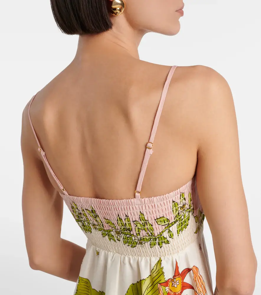 ALÉMAIS Alémais Hazel printed linen-blend maxi dress | Thumbnail 5