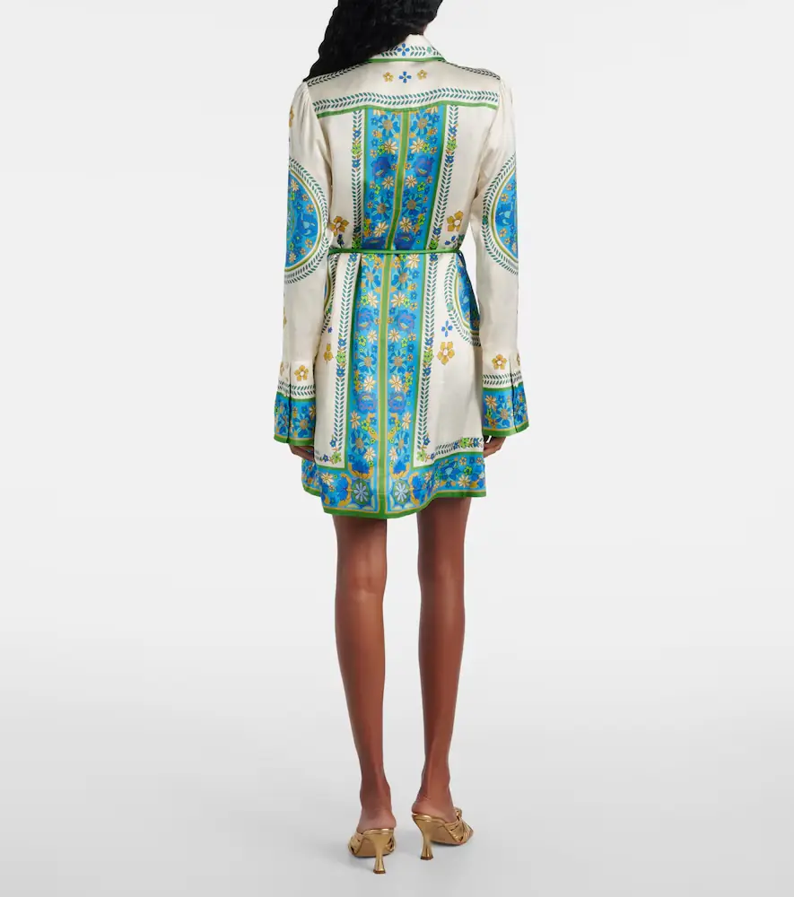 ALÉMAIS Alémais Vivianna printed shirt dress | Thumbnail 2
