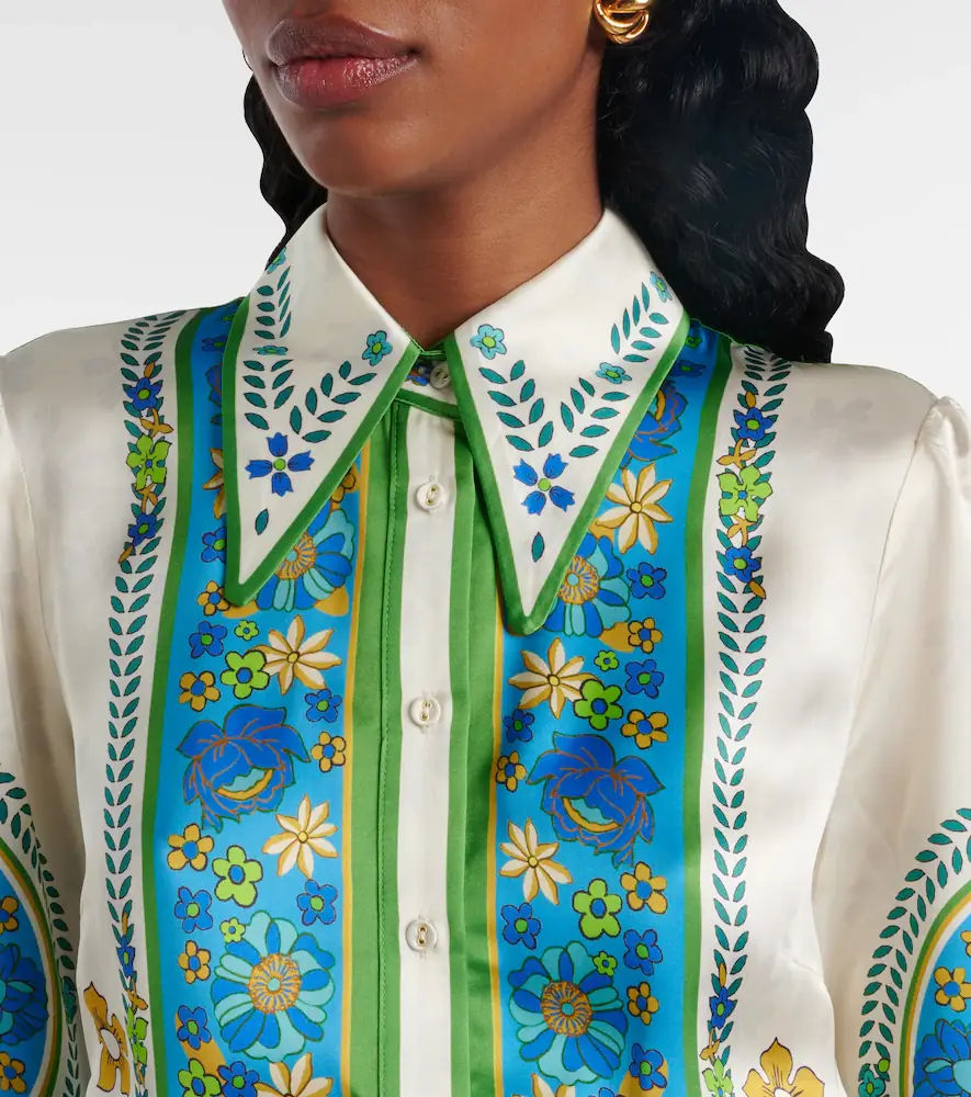ALÉMAIS Alémais Vivianna printed shirt dress | Thumbnail 3