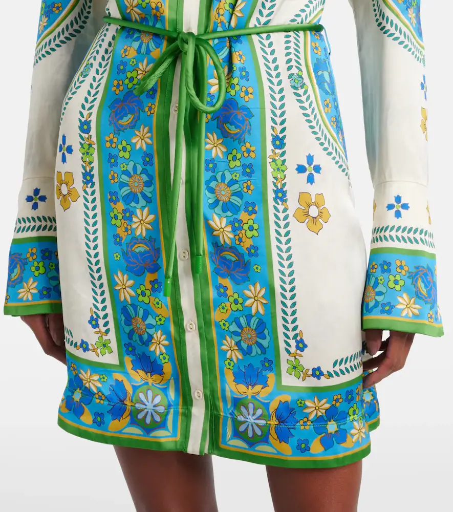 ALÉMAIS Alémais Vivianna printed shirt dress | Thumbnail 5