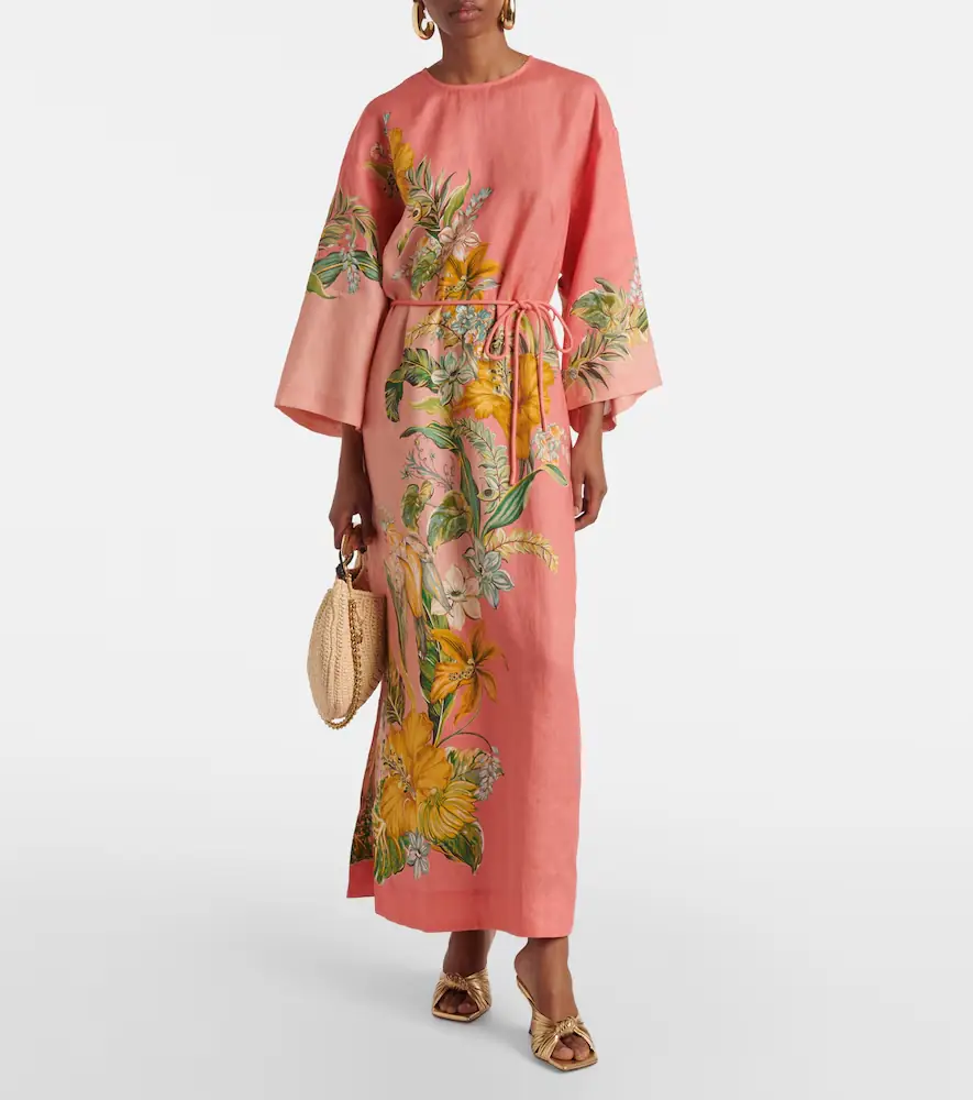 ALÉMAIS Alémais Anika floral maxi dress | Thumbnail 3