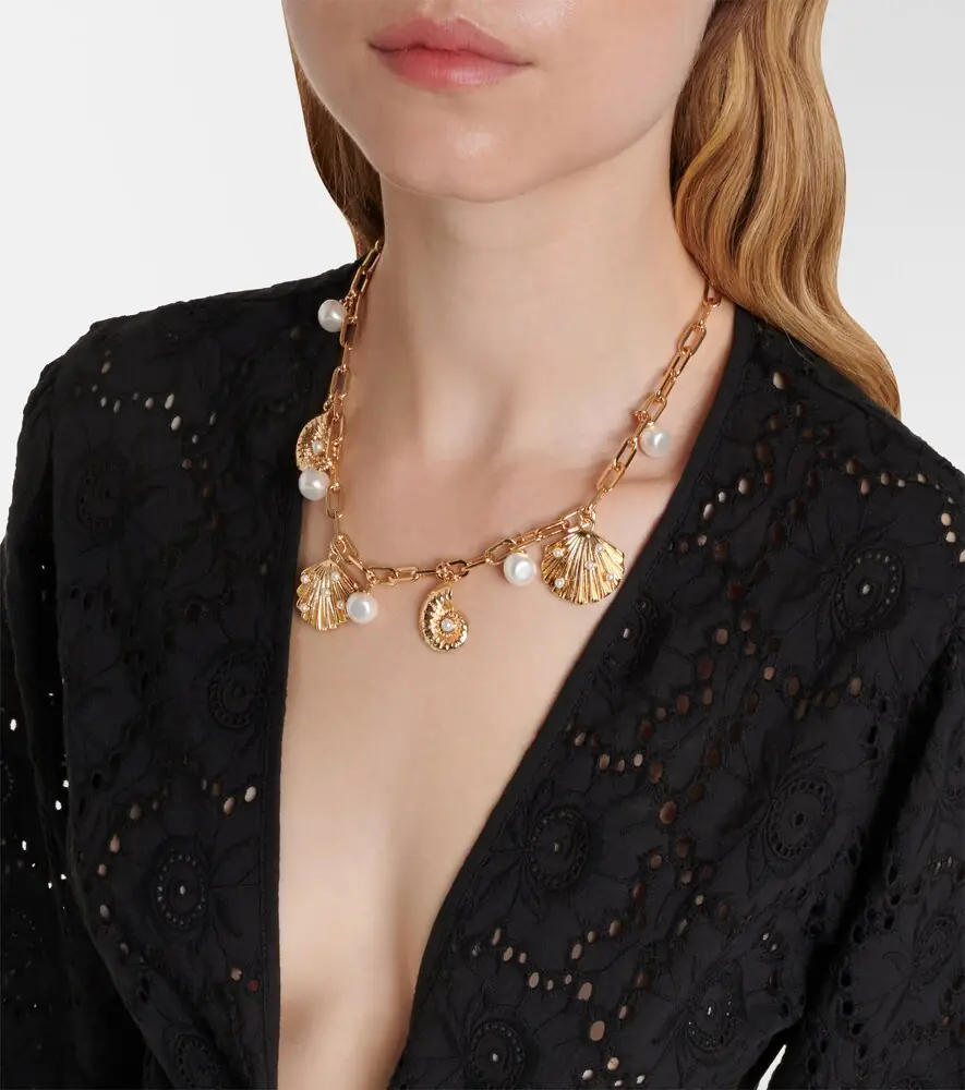Melissa Odabash Pia cotton lace top | Thumbnail 3