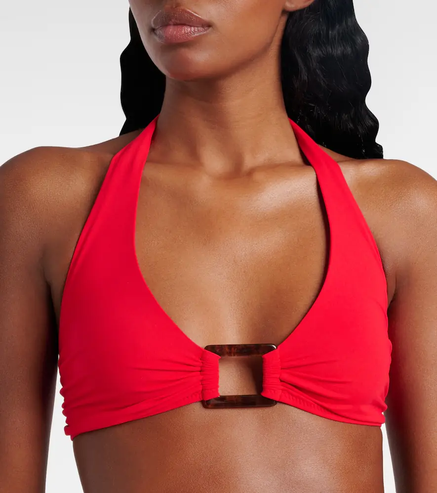 Melissa Odabash Paris embellished bikini top | Thumbnail 4