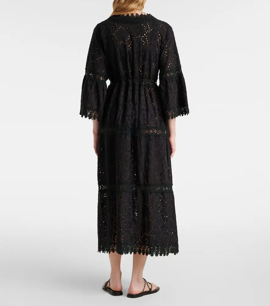 Melissa Odabash Robbie cotton lace kaftan | Thumbnail 2