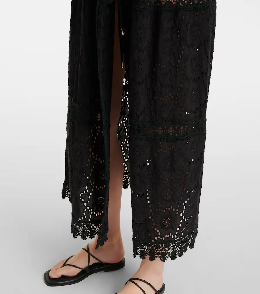 Melissa Odabash Robbie cotton lace kaftan | Thumbnail 4
