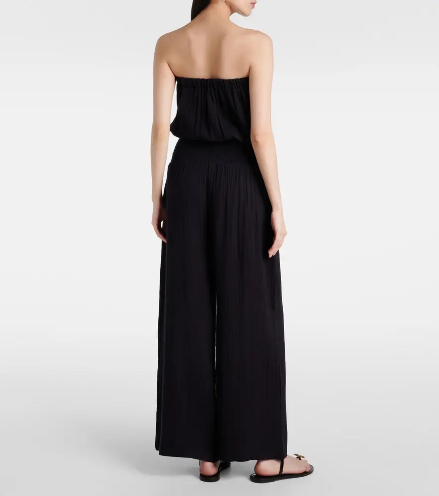 Melissa Odabash Naomi strapless cotton jumpsuit | Thumbnail 3