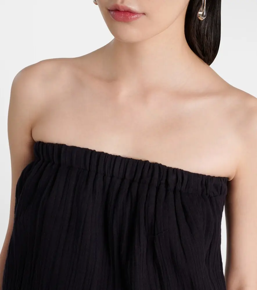 Melissa Odabash Naomi strapless cotton jumpsuit | Thumbnail 5