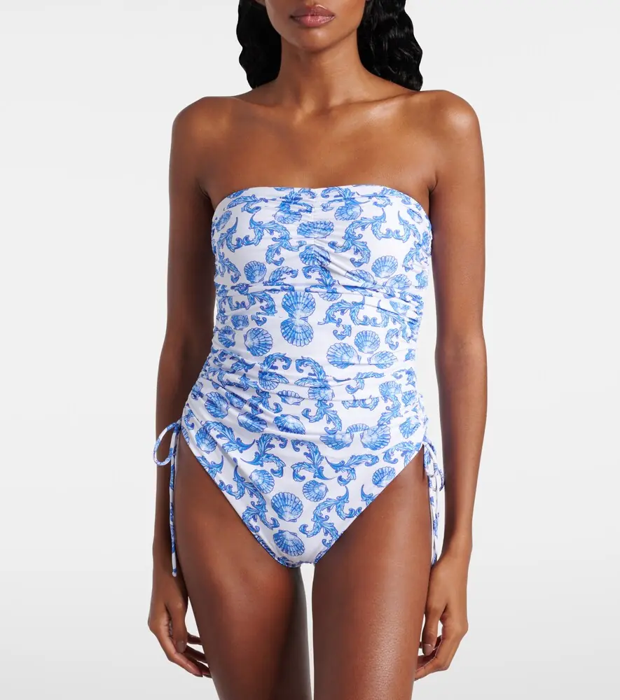 Melissa Odabash Sydney ruched printed swimsuit | Thumbnail 2 Melissa Odabash Sydney ruched printed swimsuit | Thumbnail 2
