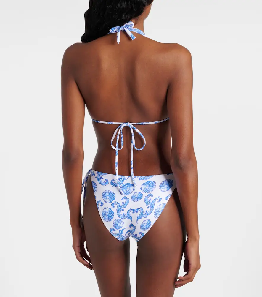 Melissa Odabash Bahamas printed bikini top | Thumbnail 3