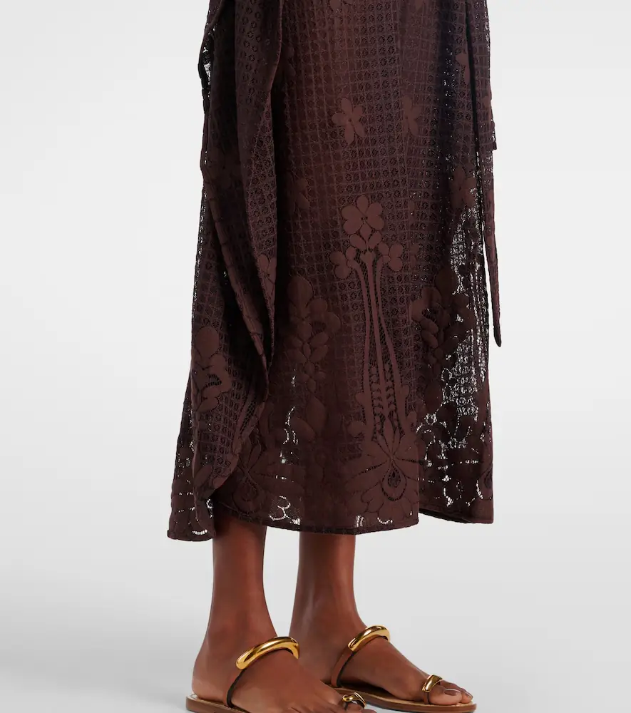 Melissa Odabash June cotton-blend kaftan | Thumbnail 4