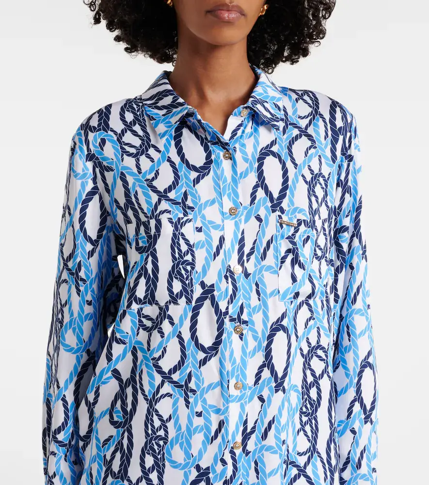 Melissa Odabash Millie printed shirt | Thumbnail 6