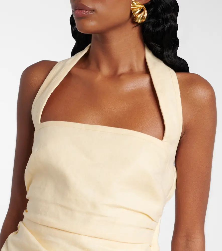 SIR. Jerry ruched linen top | Thumbnail 2 SIR. Jerry ruched linen top | Thumbnail 2
