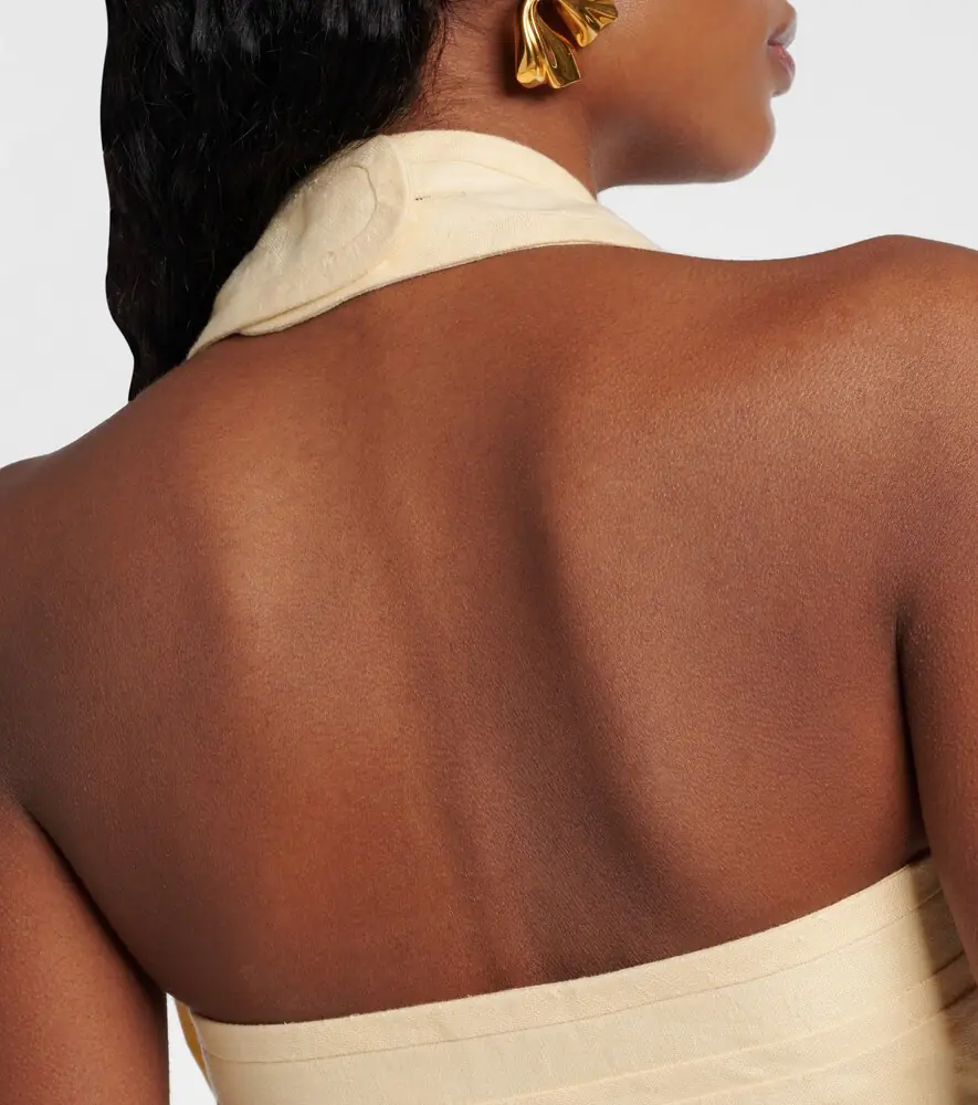 SIR. Jerry ruched linen top | Thumbnail 3 SIR. Jerry ruched linen top | Thumbnail 3