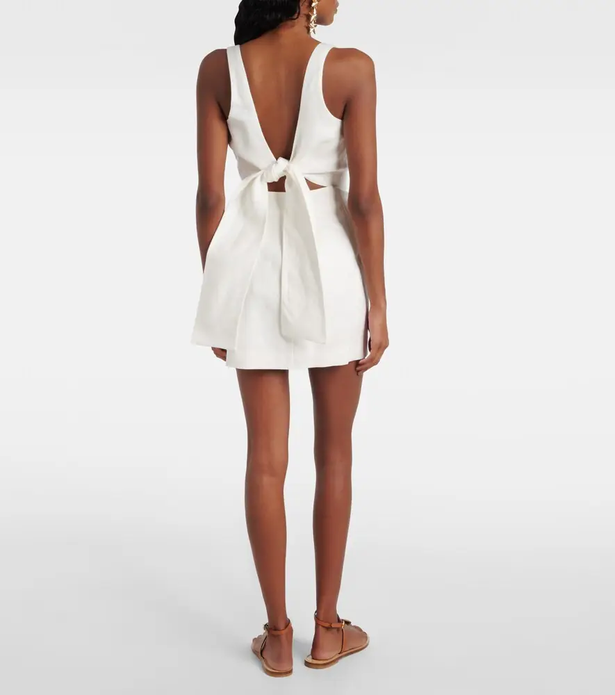 SIR. Iris linen minidress | Thumbnail 3 SIR. Iris linen minidress | Thumbnail 3