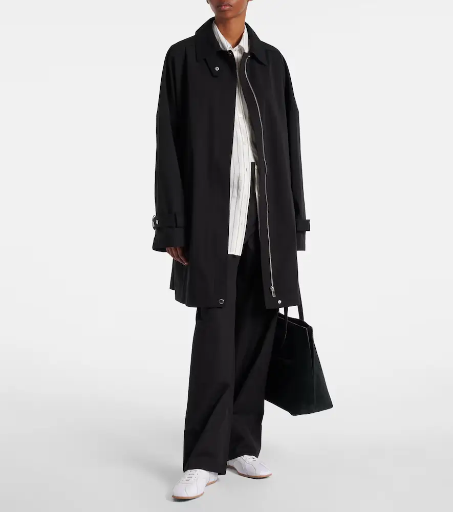 TOTEME Leather-trimmed sneakers | Thumbnail 5 TOTEME Leather-trimmed sneakers | Thumbnail 5