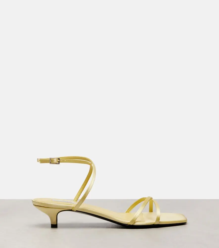 TOTEME Satin sandals | Thumbnail 3