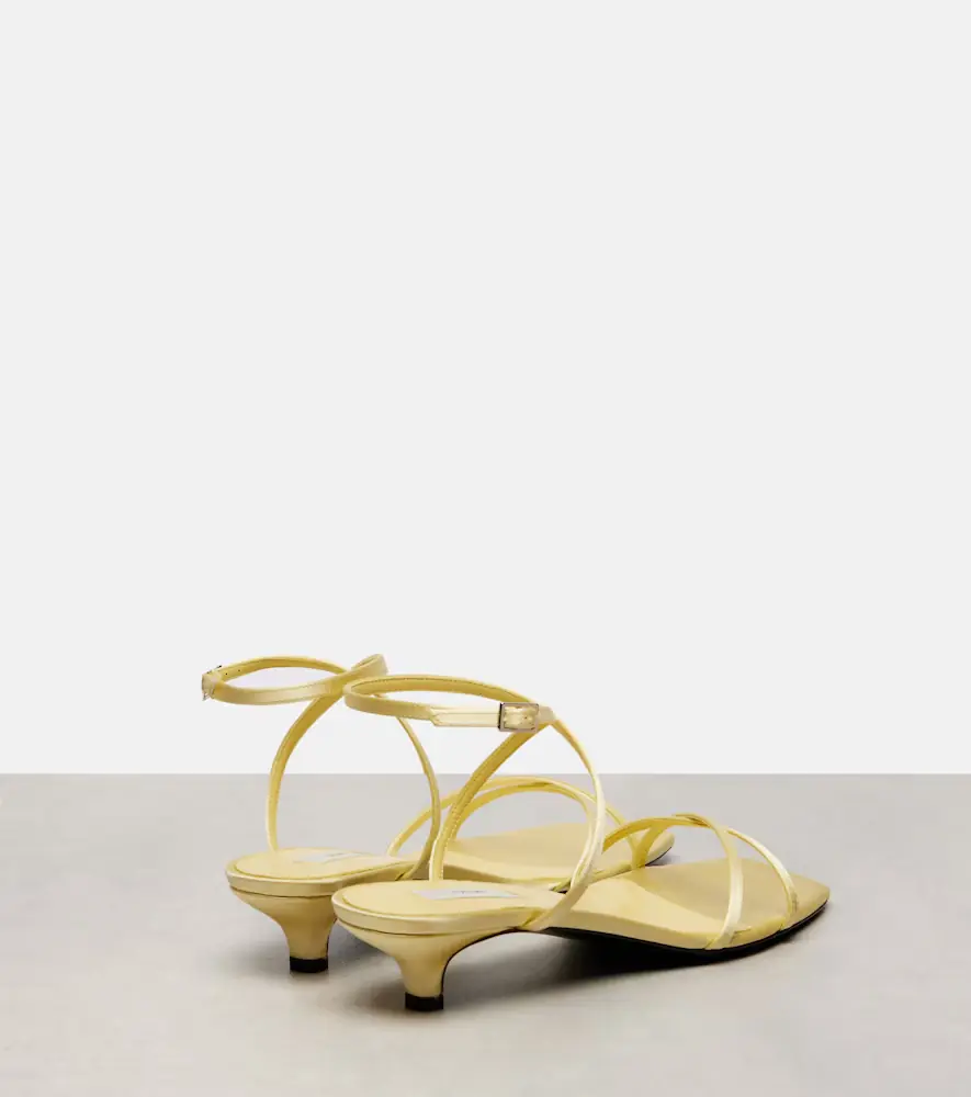 TOTEME Satin sandals | Thumbnail 4