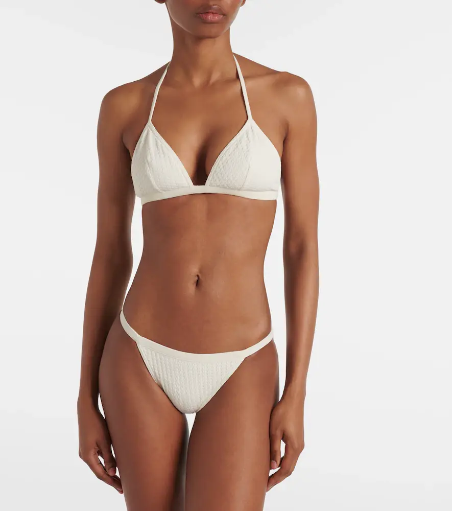 Eres Extra jacquard bikini top | Thumbnail 3