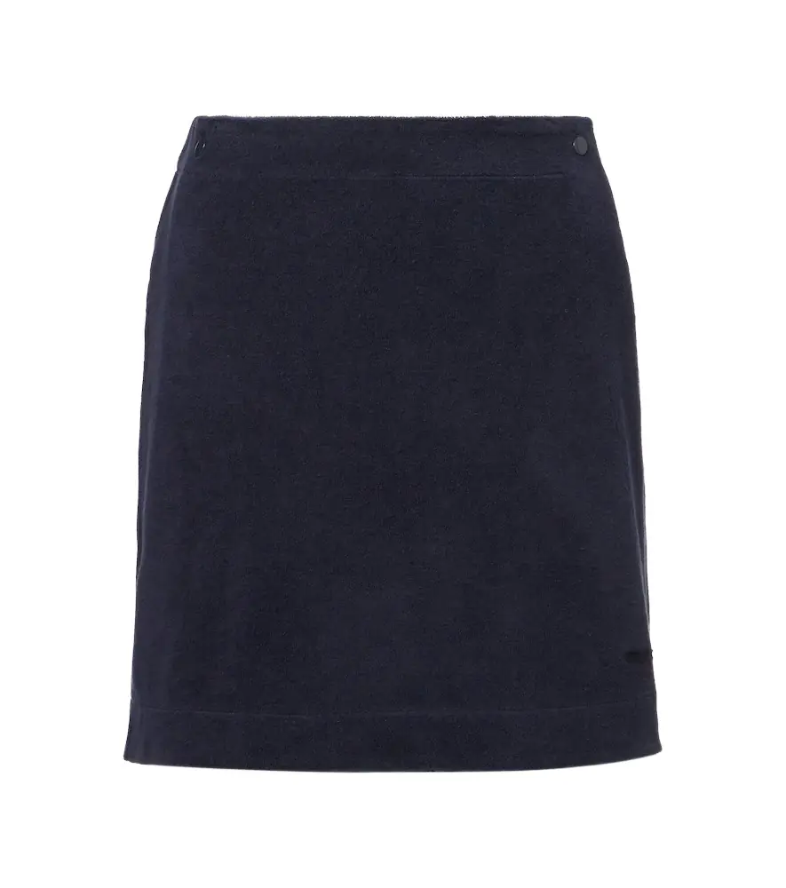 Eres Spa cotton terry wrap skirt