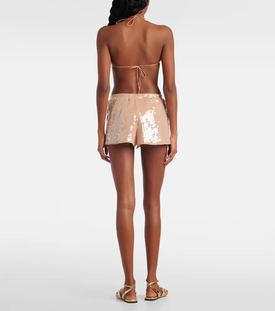 Oséree Oséree Marylin sequined shorts | Thumbnail 2