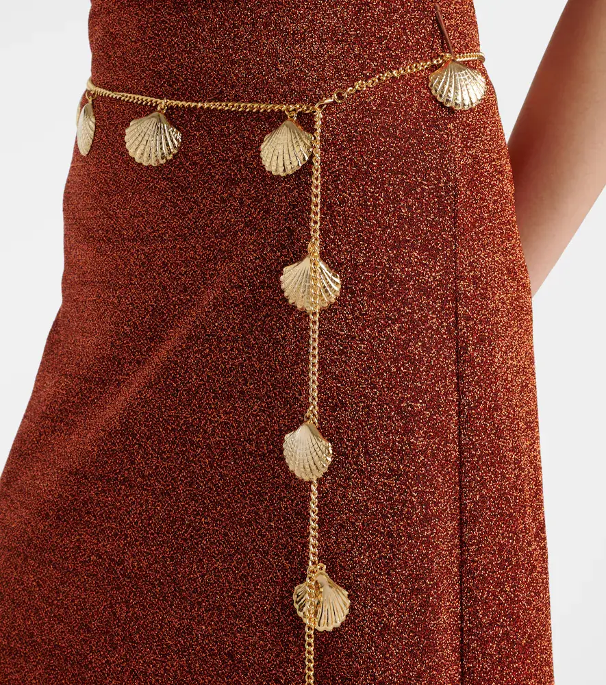 Oséree Oséree Lumière belted maxi dress | Thumbnail 5 Oséree Oséree Lumière belted maxi dress | Thumbnail 5