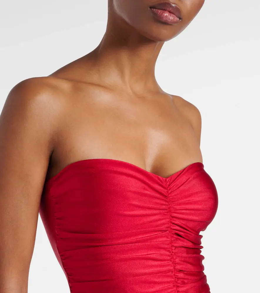JADE SWIM Yara ruched swimsuit | Thumbnail 2 JADE SWIM Yara ruched swimsuit | Thumbnail 2