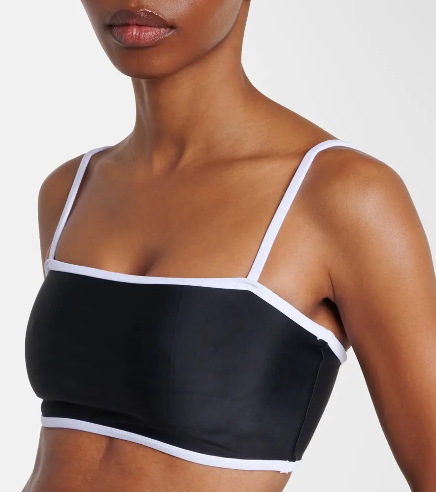 JADE SWIM Striped bikini top | Thumbnail 4