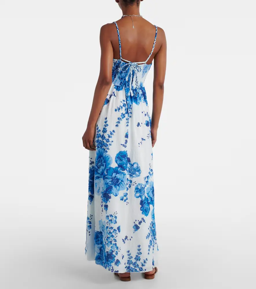 Poupette St Barth Cara cotton maxi dress | Thumbnail 5