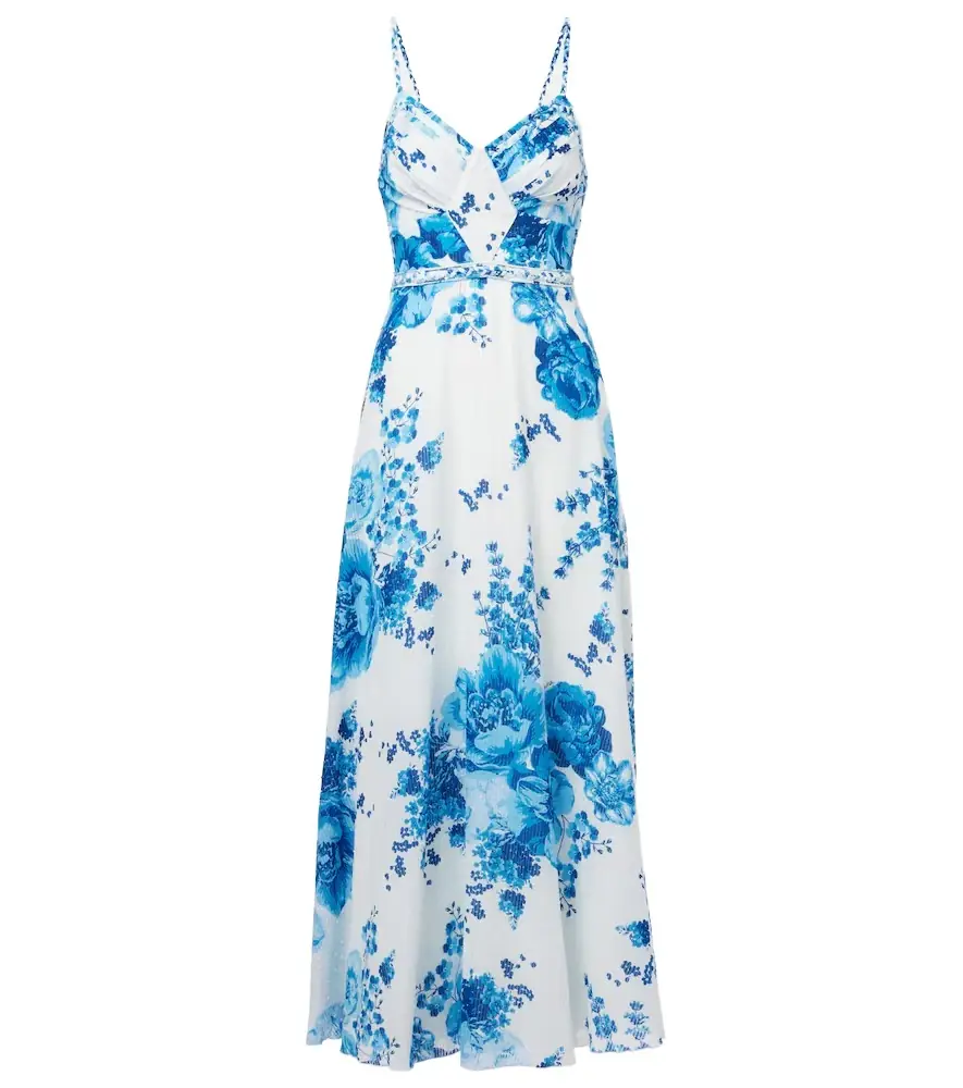 Poupette St Barth Cara cotton maxi dress | Image 1 Poupette St Barth Cara cotton maxi dress | Image 1