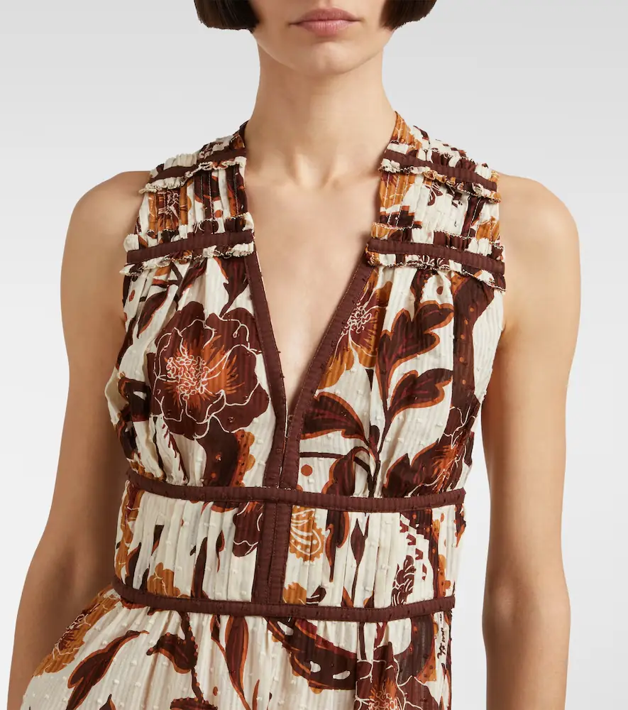 Poupette St Barth Chiara floral cotton maxi dress | Thumbnail 2