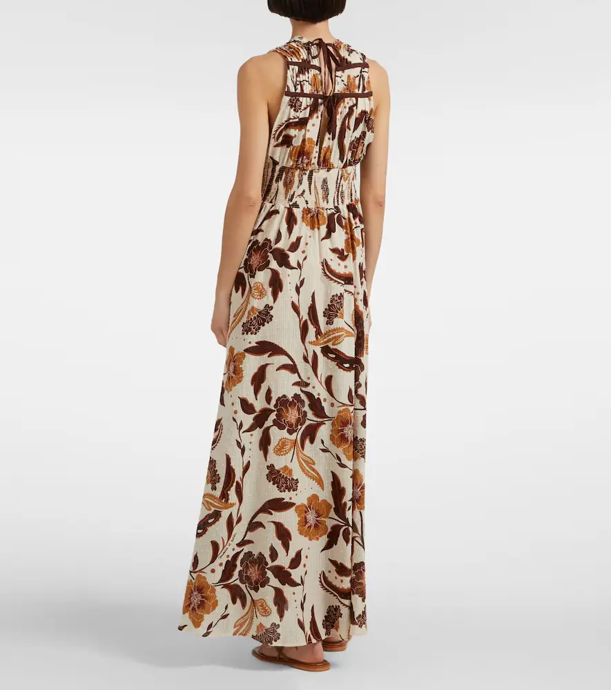Poupette St Barth Chiara floral cotton maxi dress | Thumbnail 3