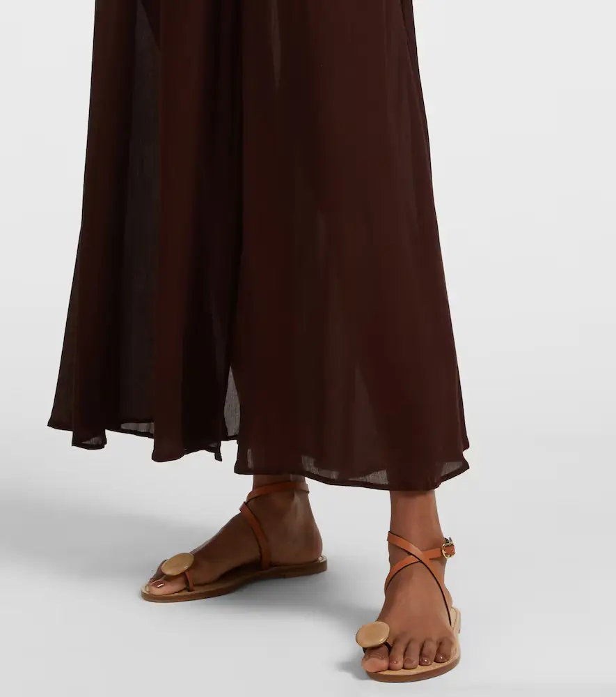 Poupette St Barth Collette open-back maxi dress | Thumbnail 4